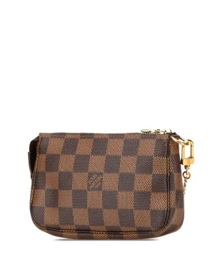 Louis Vuitton ビンテージ Damier Ebene ミニポシェット アクセソワーズ ハンドバッグ - サムネイル3