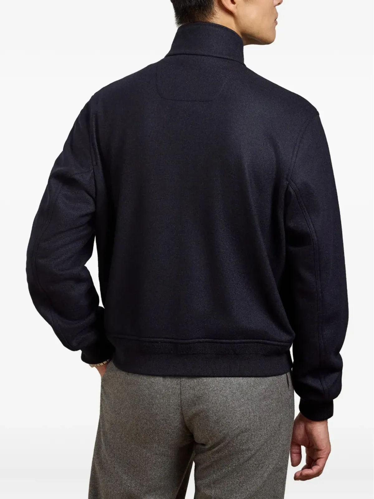 Ralph Lauren Purple Label ジップドボンバージャケット - 画像4