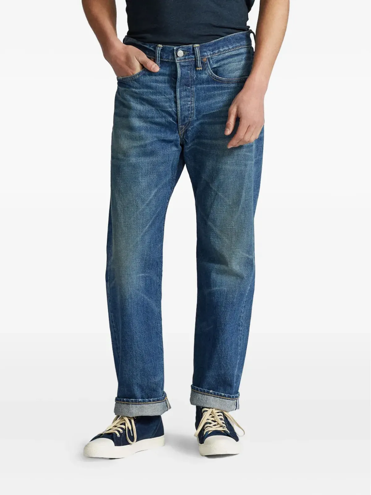 Ralph Lauren RRL ワイドレッグジーンズ - 画像2