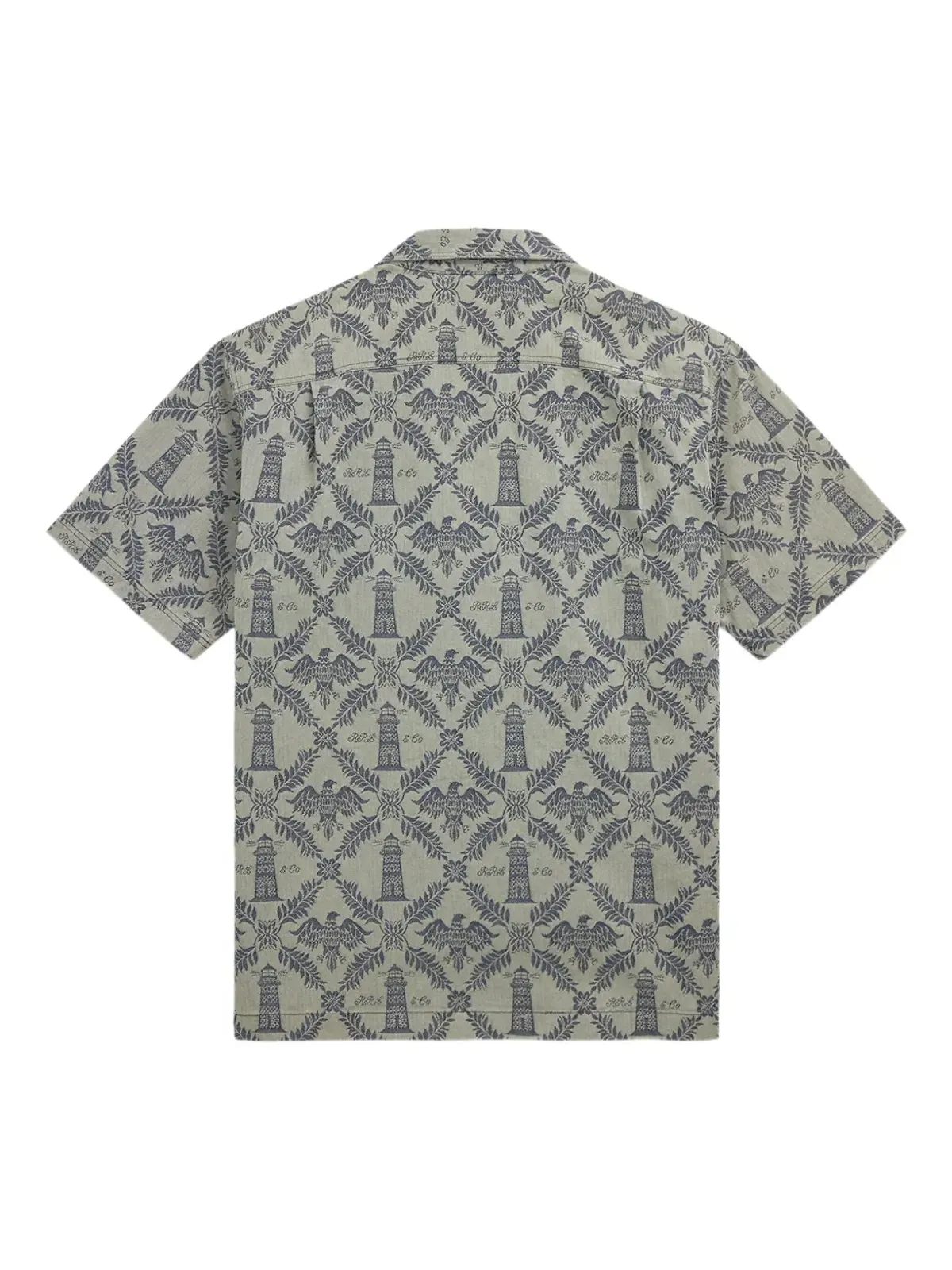 Ralph Lauren RRL ジャカードショートスリーブシャツ - 画像2