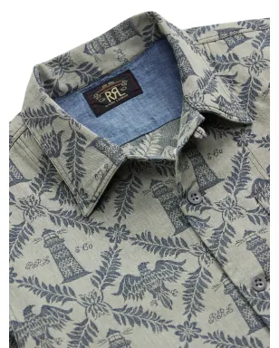 Ralph Lauren RRL ジャカードショートスリーブシャツ - サムネイル3