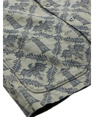 Ralph Lauren RRL ジャカードショートスリーブシャツ - サムネイル4