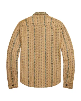 Ralph Lauren RRL 幾何学柄コットンシャツ - Yellow - サムネイル2