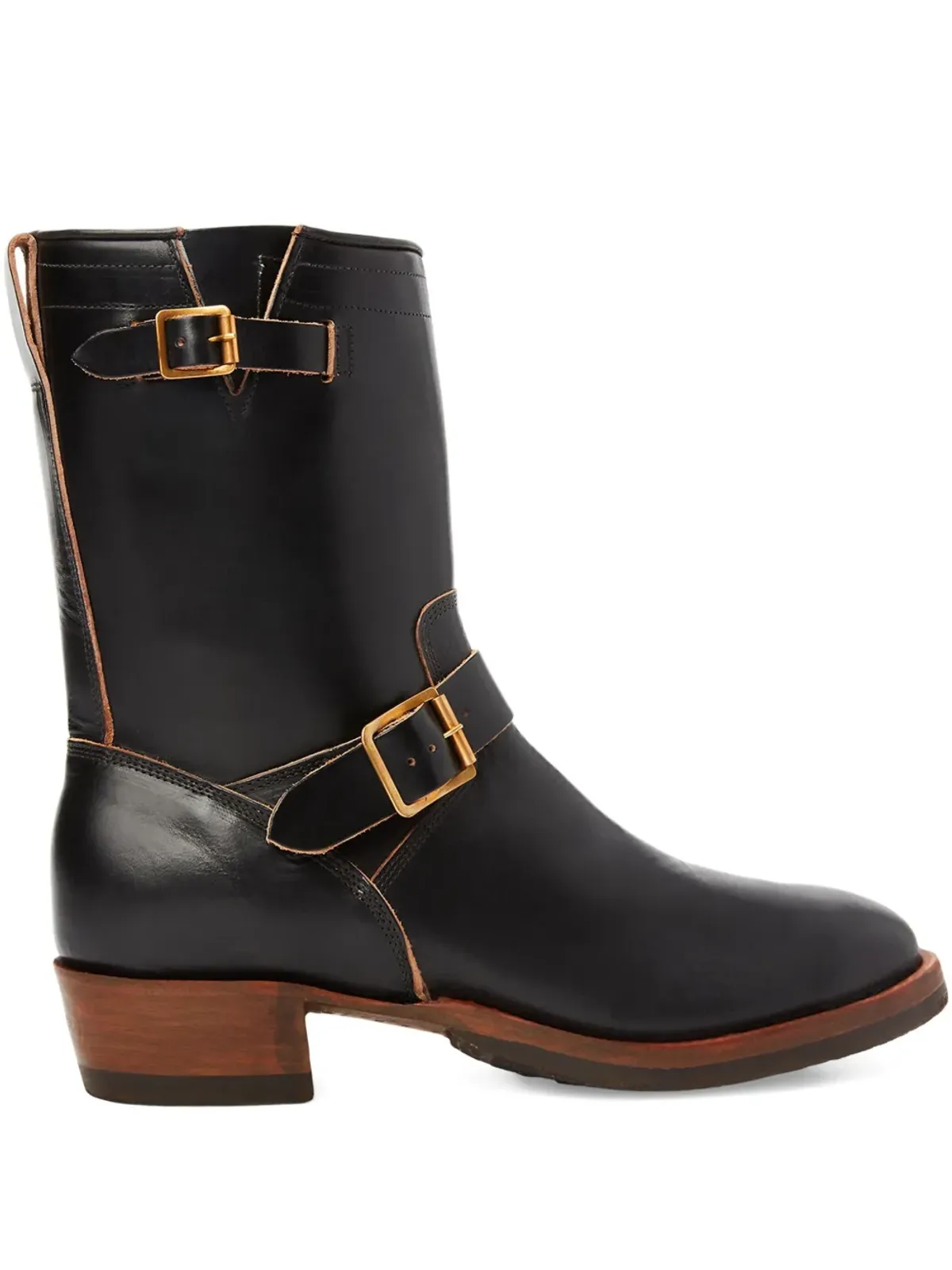 Ralph Lauren RRL バックル装飾 バイカーブーツ - 画像1
