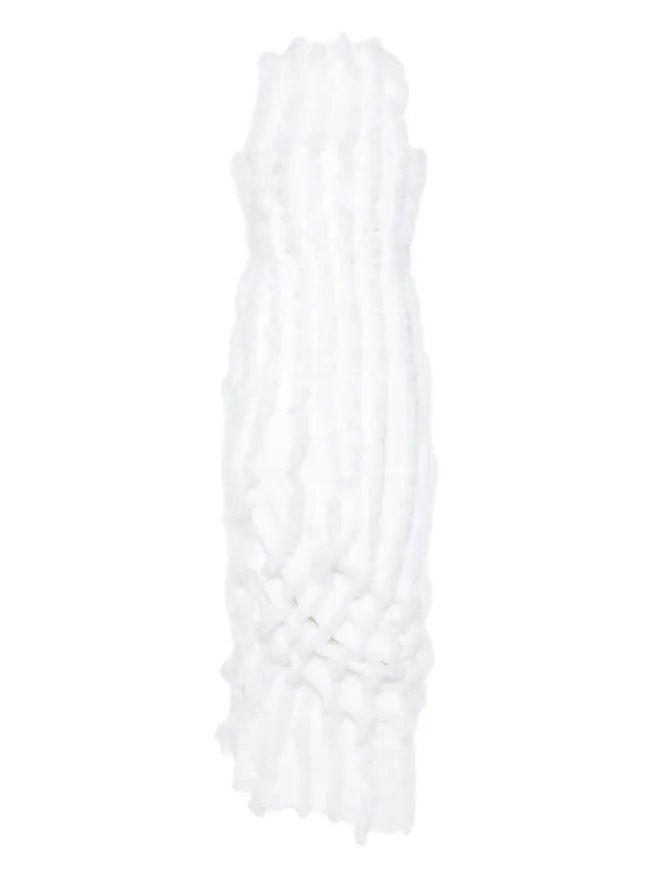 JACQUEMUS Jacquemus フリルのドレープマキシドレスの商品画像