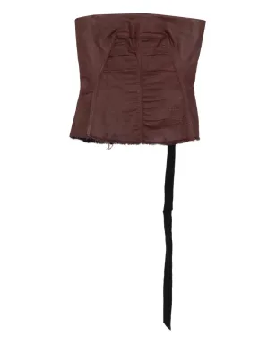 Rick Owens DRKSHDW ストラップレス コルセットトップ - サムネイル1