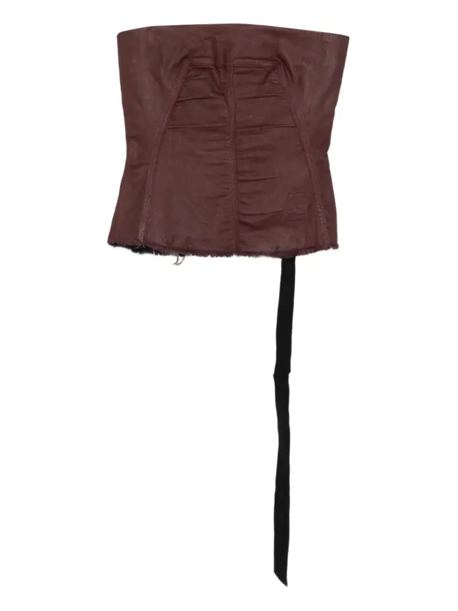 Rick Owens DRKSHDW Rick Owens DRKSHDW ストラップレス コルセットトップの商品画像