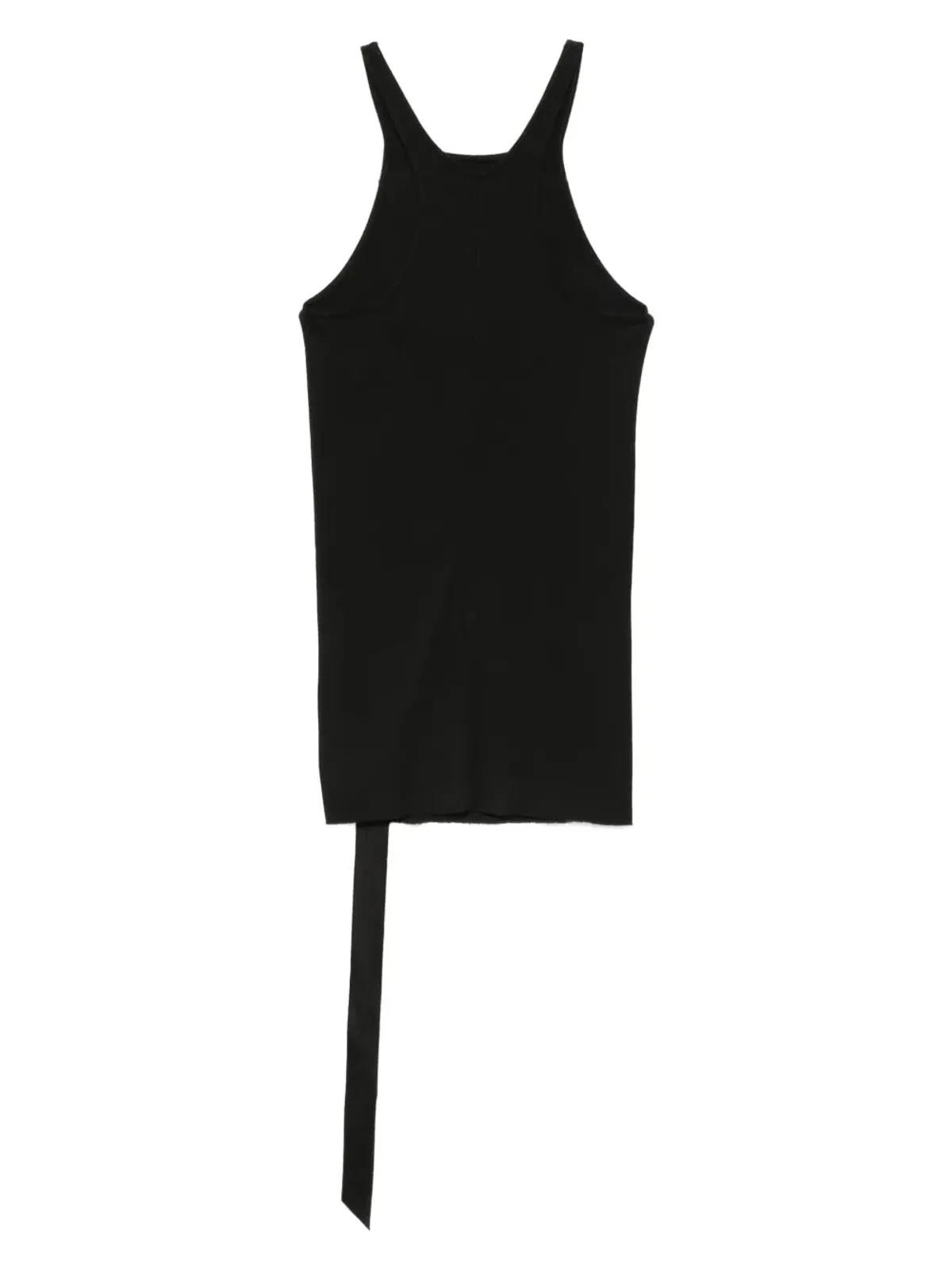 Rick Owens DRKSHDW リブ編みニット アシンメトリックトップ - 画像2
