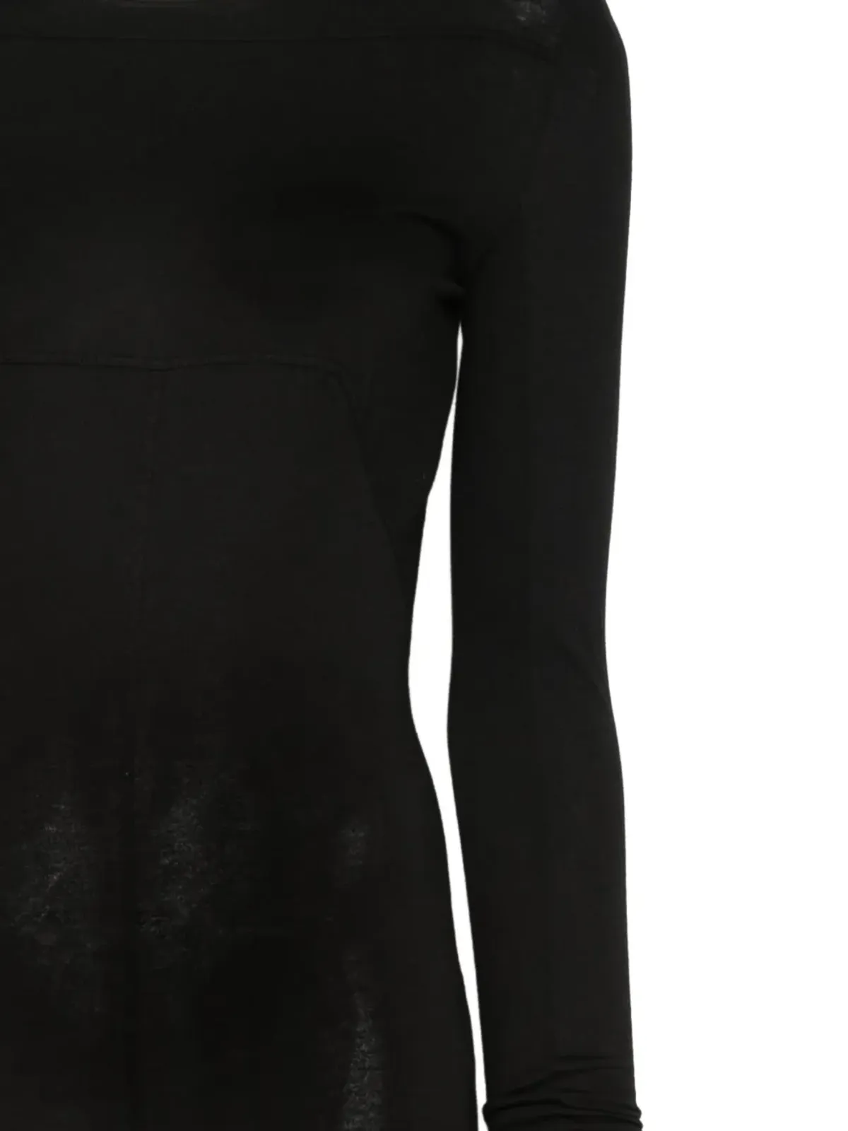 Rick Owens DRKSHDW ロングスリーブ マキシドレス - 画像3