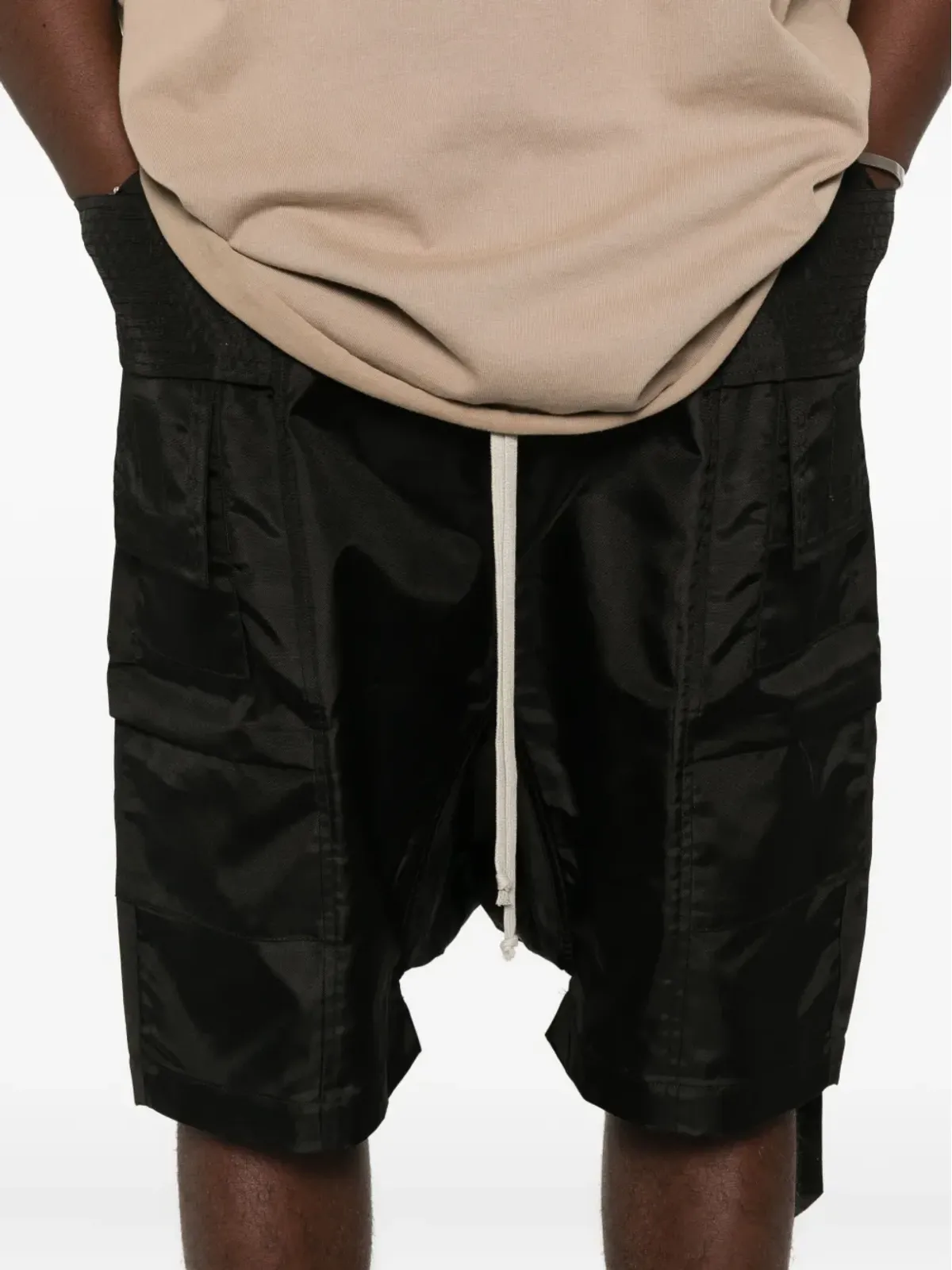 Rick Owens DRKSHDW カーゴドローストリングパンツ - 画像5