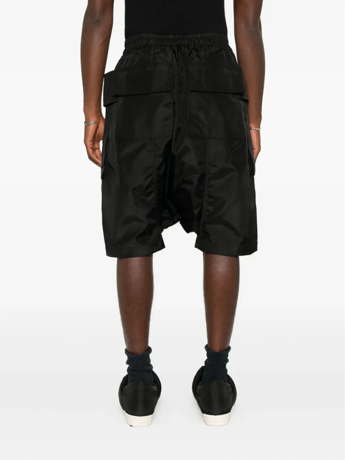 Rick Owens DRKSHDW カーゴドローストリングパンツ - 画像4