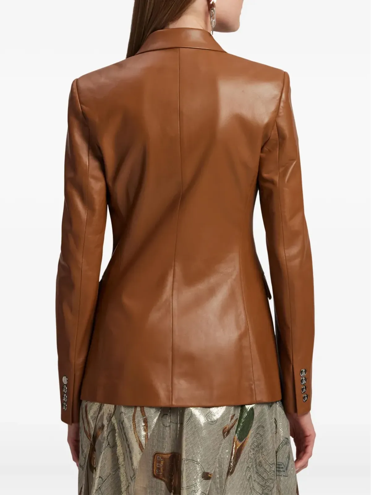 Ralph Lauren Collection Camden レザー ブレザー - 画像5