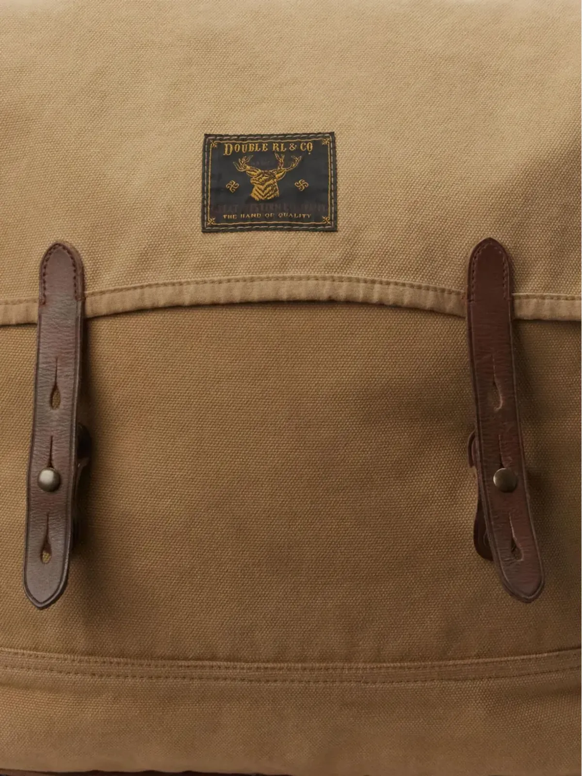 Ralph Lauren RRL キャンバス地フラップバックパック - 画像5