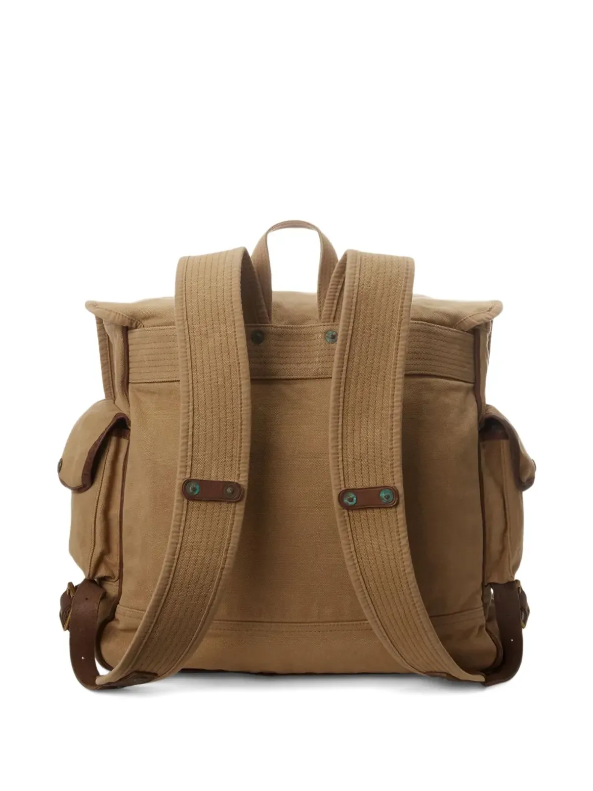 Ralph Lauren RRL キャンバス地フラップバックパック - 画像3