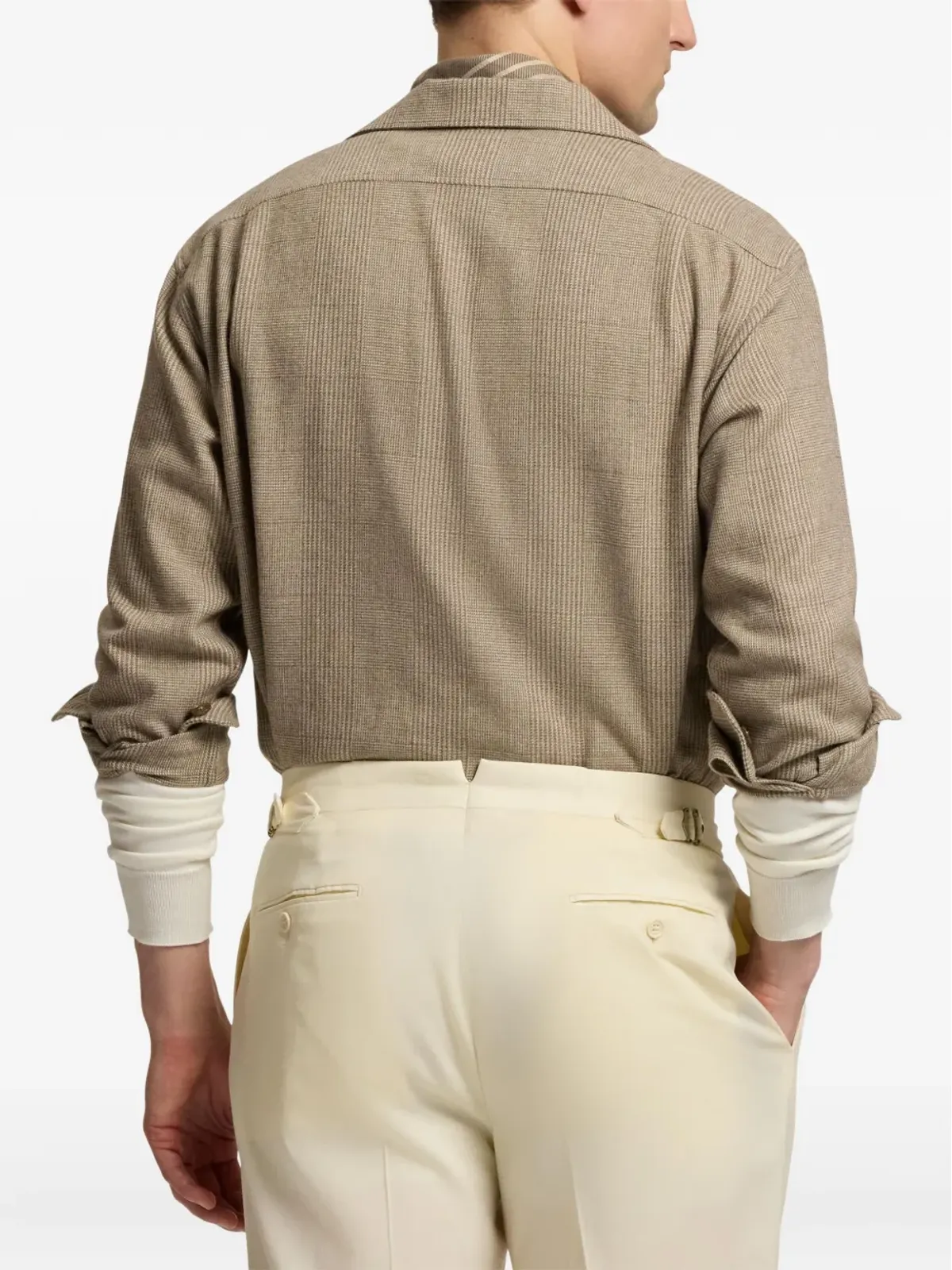 Ralph Lauren Purple Label チェック柄シャツ - 画像5