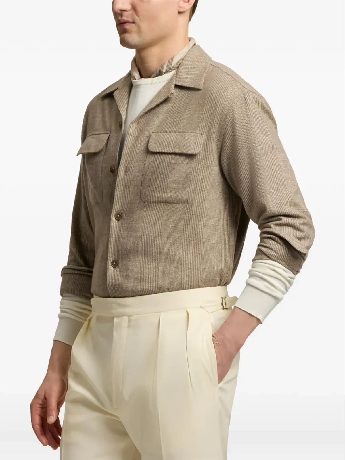 Ralph Lauren Purple Label チェック柄シャツ - 画像4