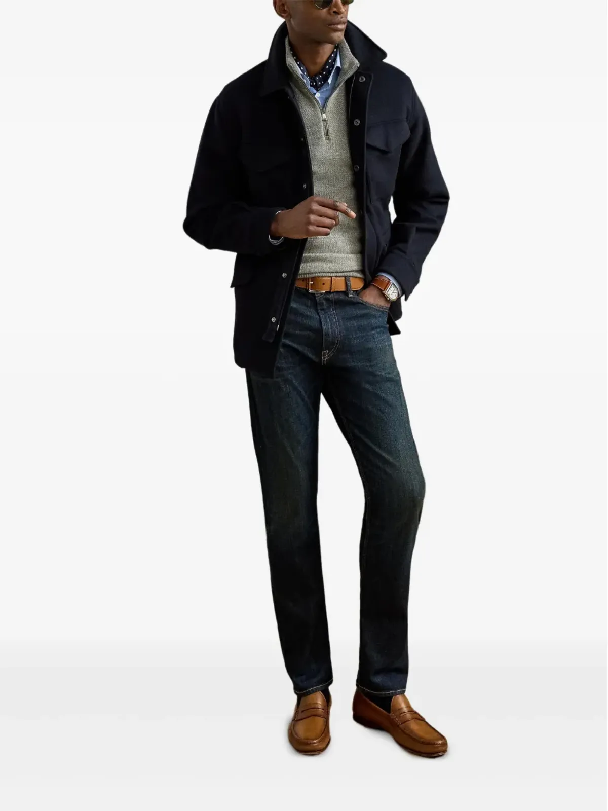 Ralph Lauren Purple Label Favola ユーティリティポケットジャケット - 画像2