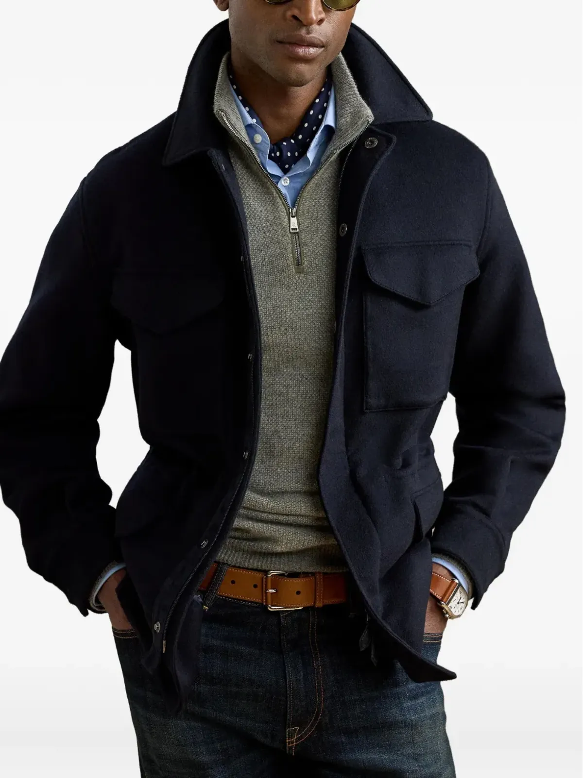Ralph Lauren Purple Label Favola ユーティリティポケットジャケット - 画像3