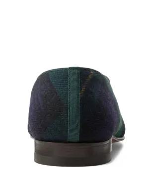 Ralph Lauren Purple Label タータンチェック刺繍ローファー - サムネイル3