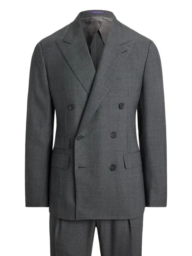 Ralph Lauren Purple Label Ralph Lauren Purple Label ダブルブレスト テーラードブレザー グレーの商品画像