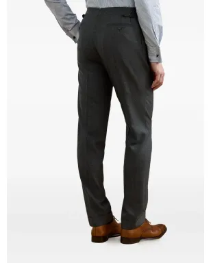 Ralph Lauren Purple Label ダブルブレスト テーラードブレザー グレー - サムネイル5