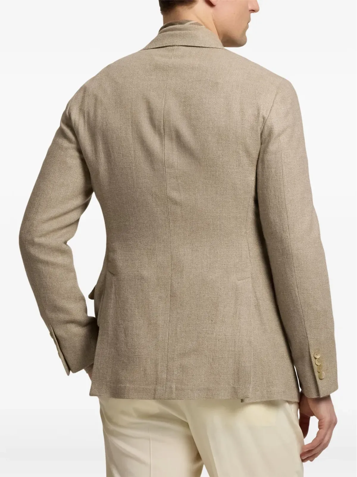 Ralph Lauren Purple Label テクスチャード2ボタンブレザー - 画像5