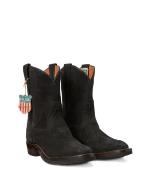 Ralph Lauren RRL Walker スウェードブーツ ブラック - サムネイル2