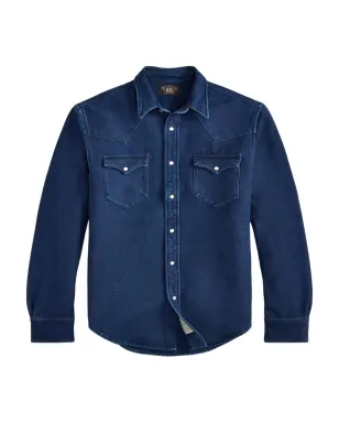 Ralph Lauren RRL ブラッシュドコットン長袖シャツ - サムネイル1