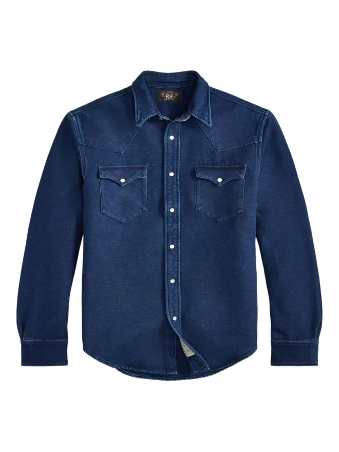 Ralph Lauren RRL Ralph Lauren RRL ブラッシュドコットン長袖シャツの商品画像