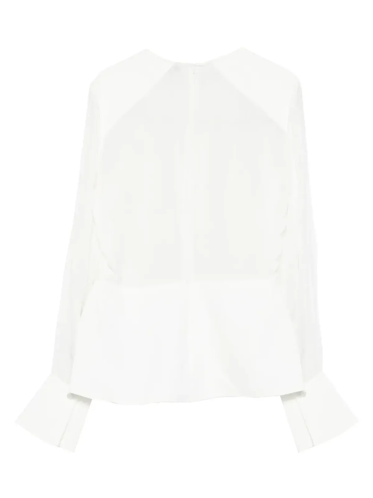Karl Lagerfeld プリーツディテール長袖トップ - 画像2