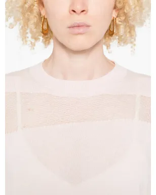 Fabiana Filippi メッシュパネルセーター - サムネイル5