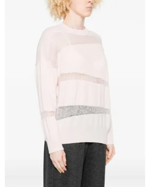 Fabiana Filippi メッシュパネルセーター - サムネイル3