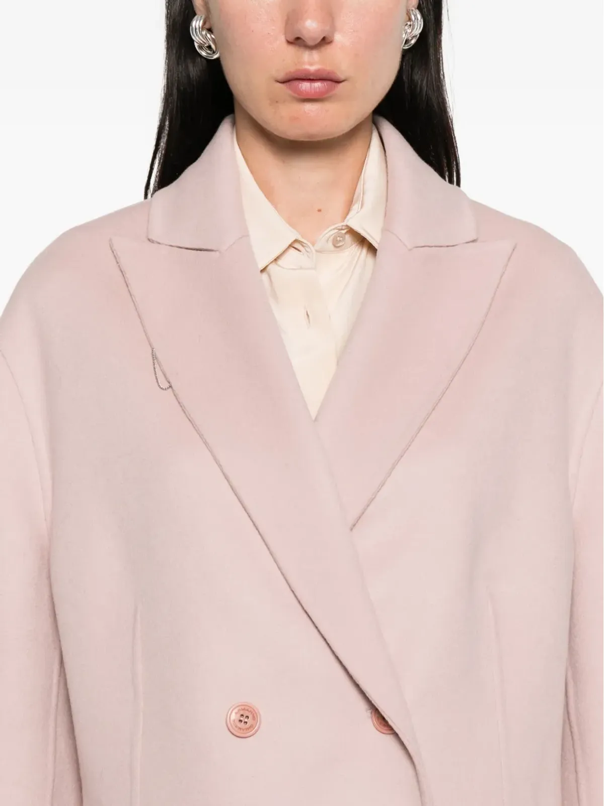 Ermanno Scervino ダブルブレスト ウールジャケット - 画像5