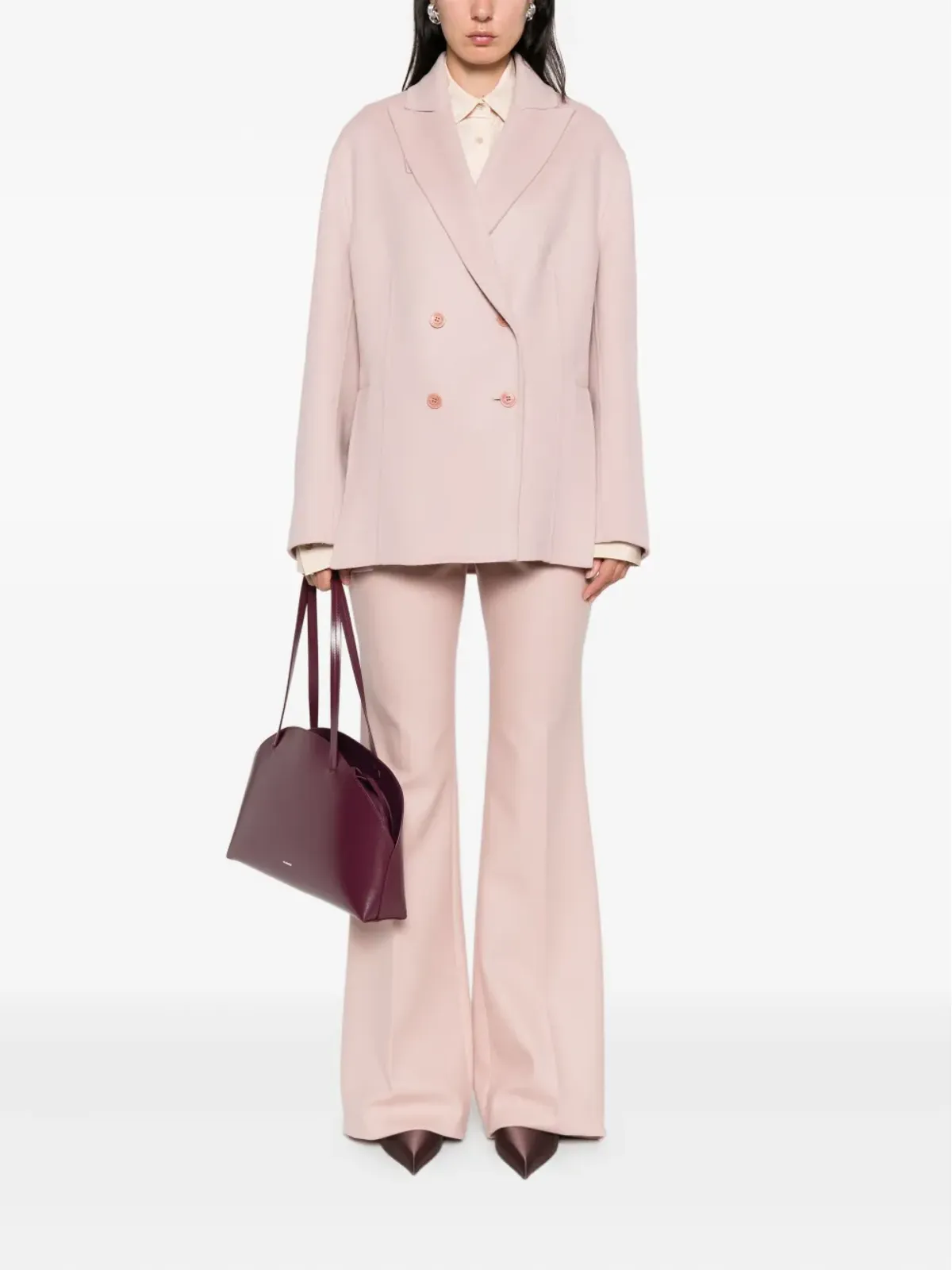 Ermanno Scervino ダブルブレスト ウールジャケット - 画像2