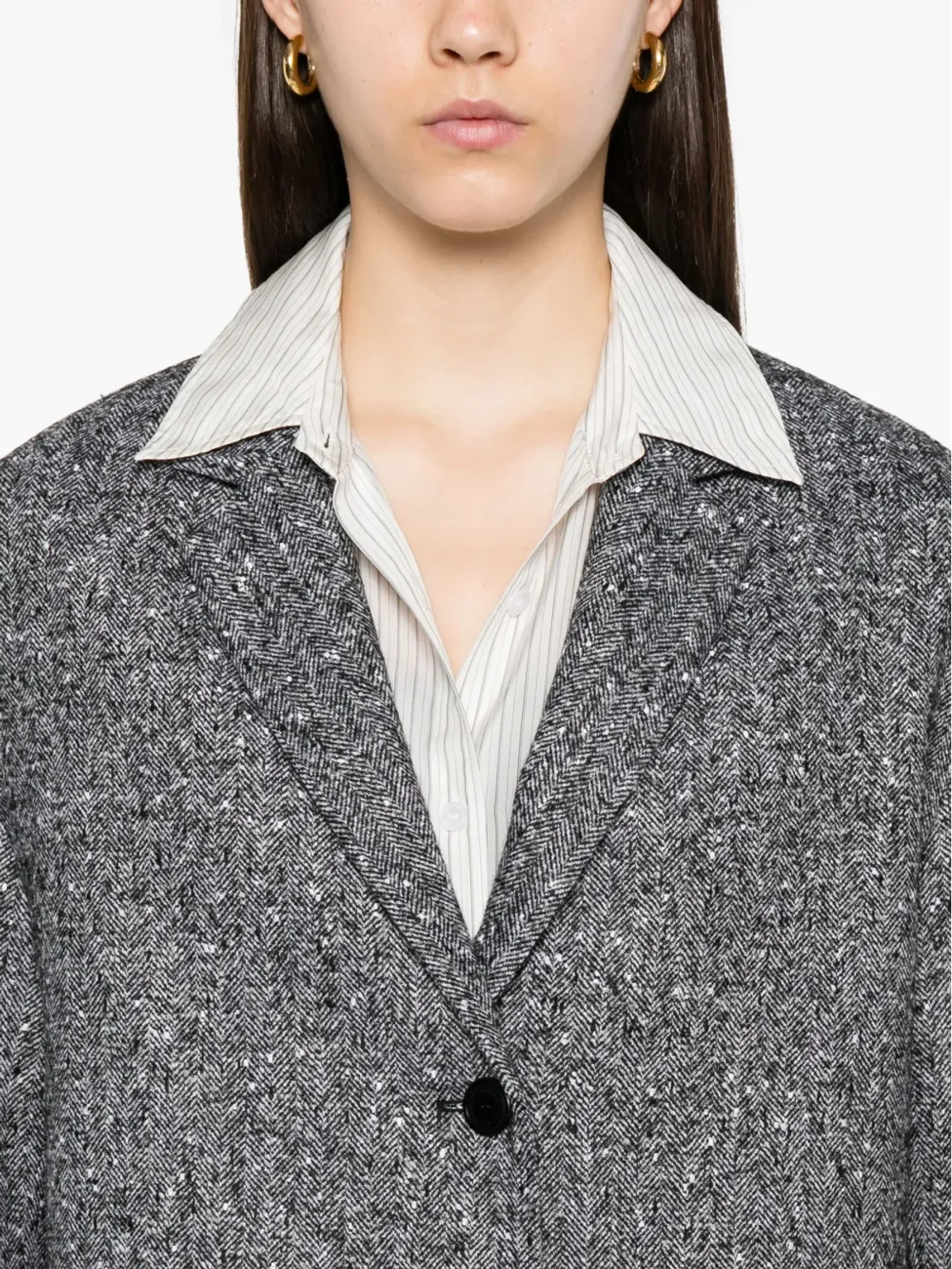 Ermanno Scervino ツーボタンブレザー - 画像5