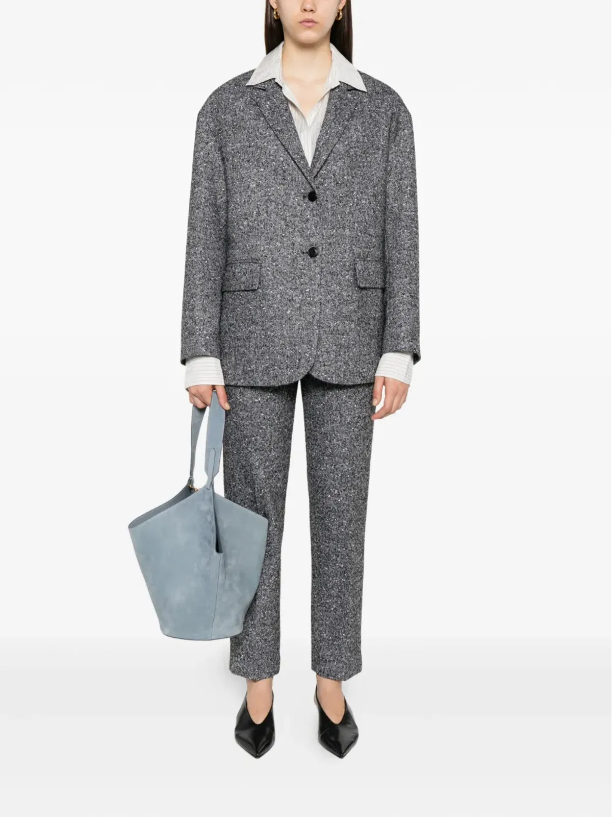 Ermanno Scervino ツーボタンブレザー - 画像2