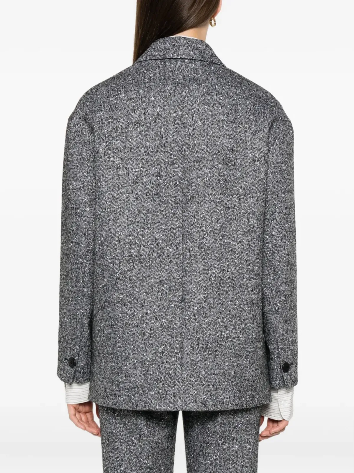 Ermanno Scervino ツーボタンブレザー - 画像4
