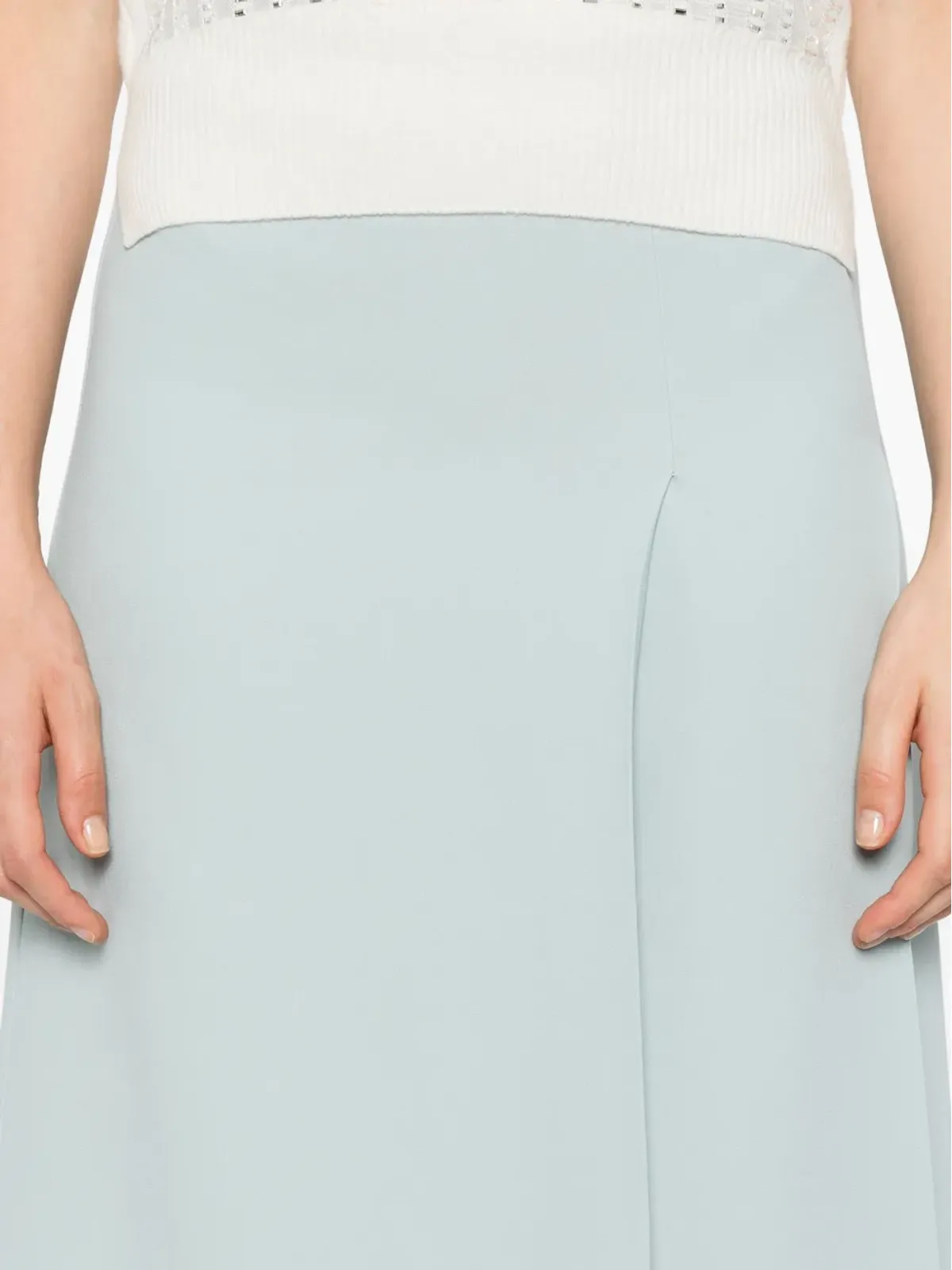 Ermanno Scervino プリーツディテール ミディスカート - 画像5