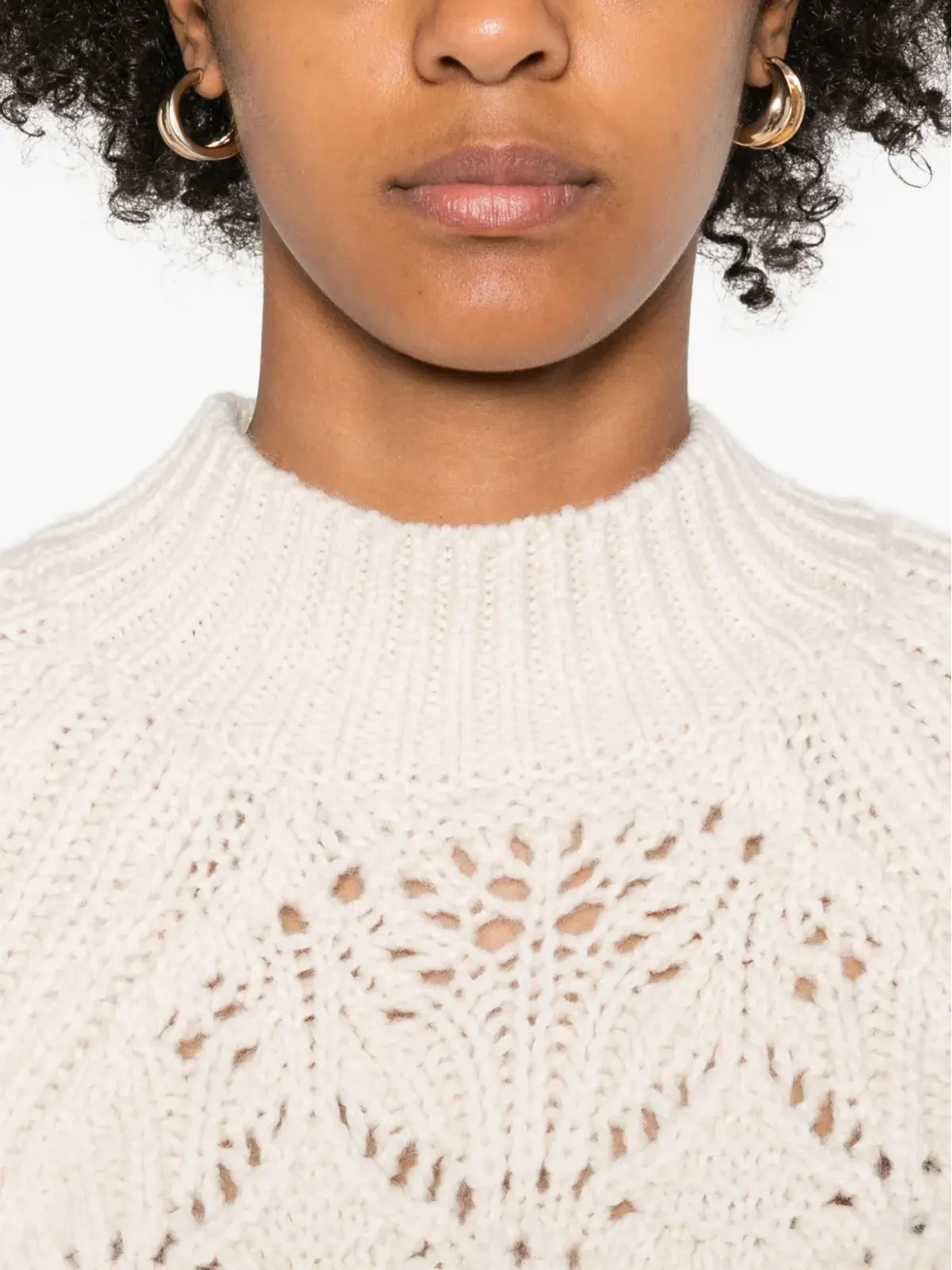 ZIMMERMANN リーフ柄ハイネックセーター - 画像5