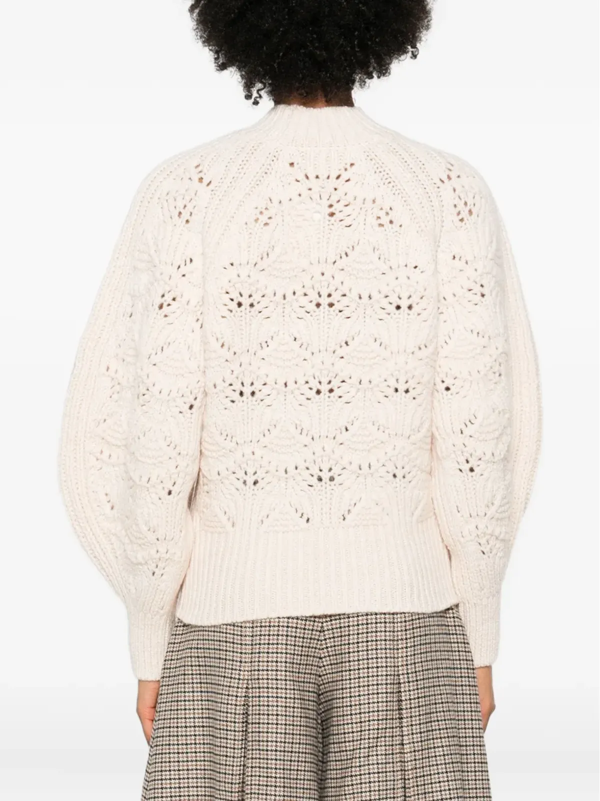 ZIMMERMANN リーフ柄ハイネックセーター - 画像4
