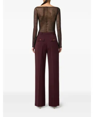 Elisabetta Franchi テーラードハイウエストパンツ - サムネイル3