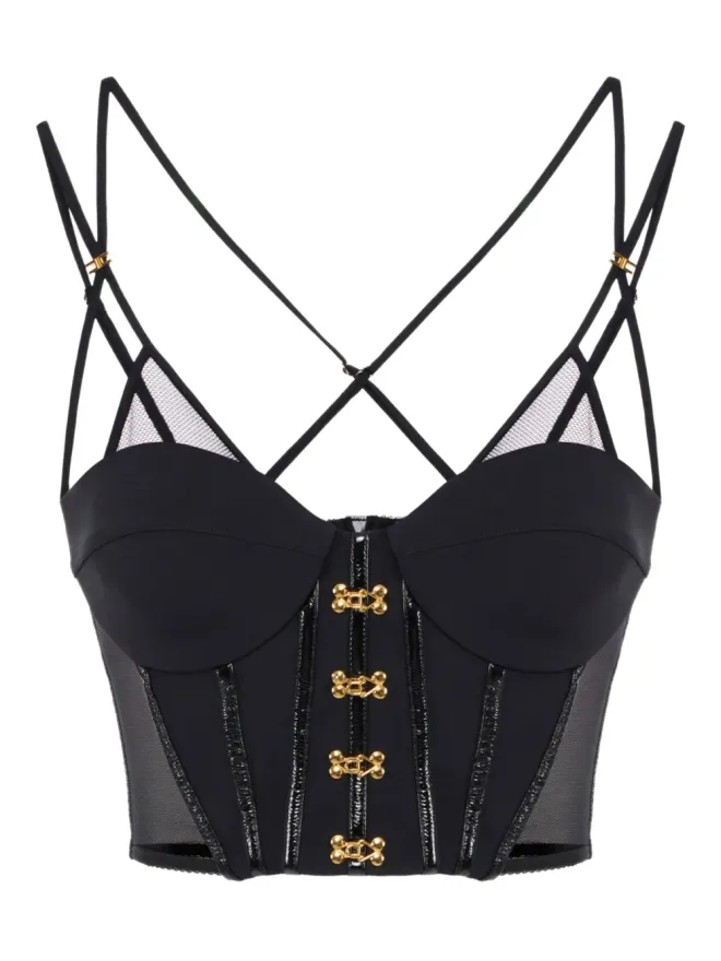 Elisabetta Franchi Elisabetta Franchi コルセットディテール タンクトップの商品画像