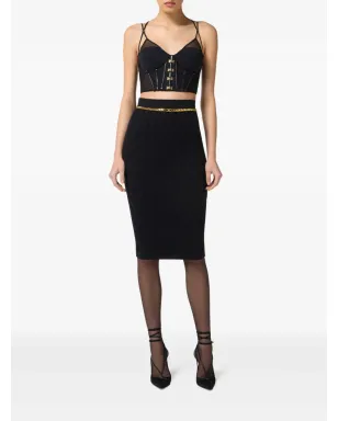 Elisabetta Franchi コルセットディテール タンクトップ - サムネイル2
