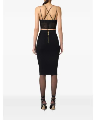 Elisabetta Franchi コルセットディテール タンクトップ - サムネイル3