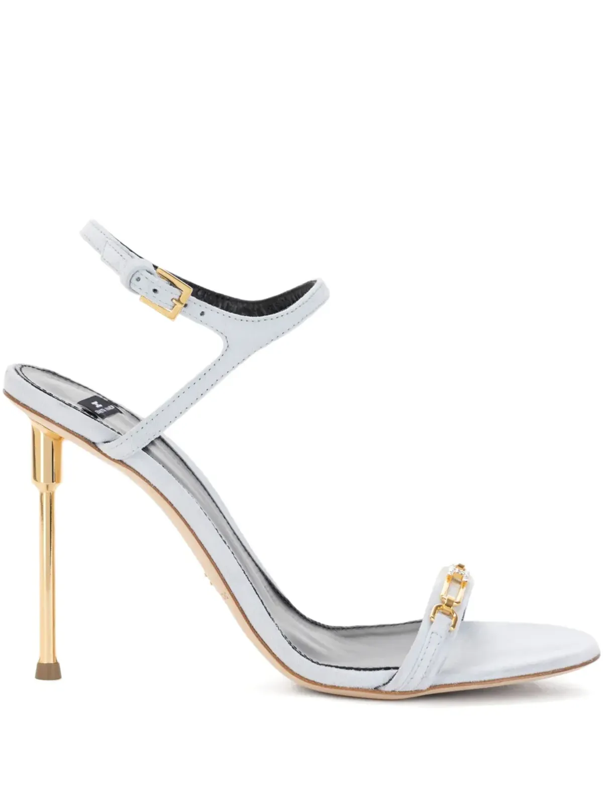 Elisabetta Franchi ストラップ付きハイヒールサンダル - 画像1