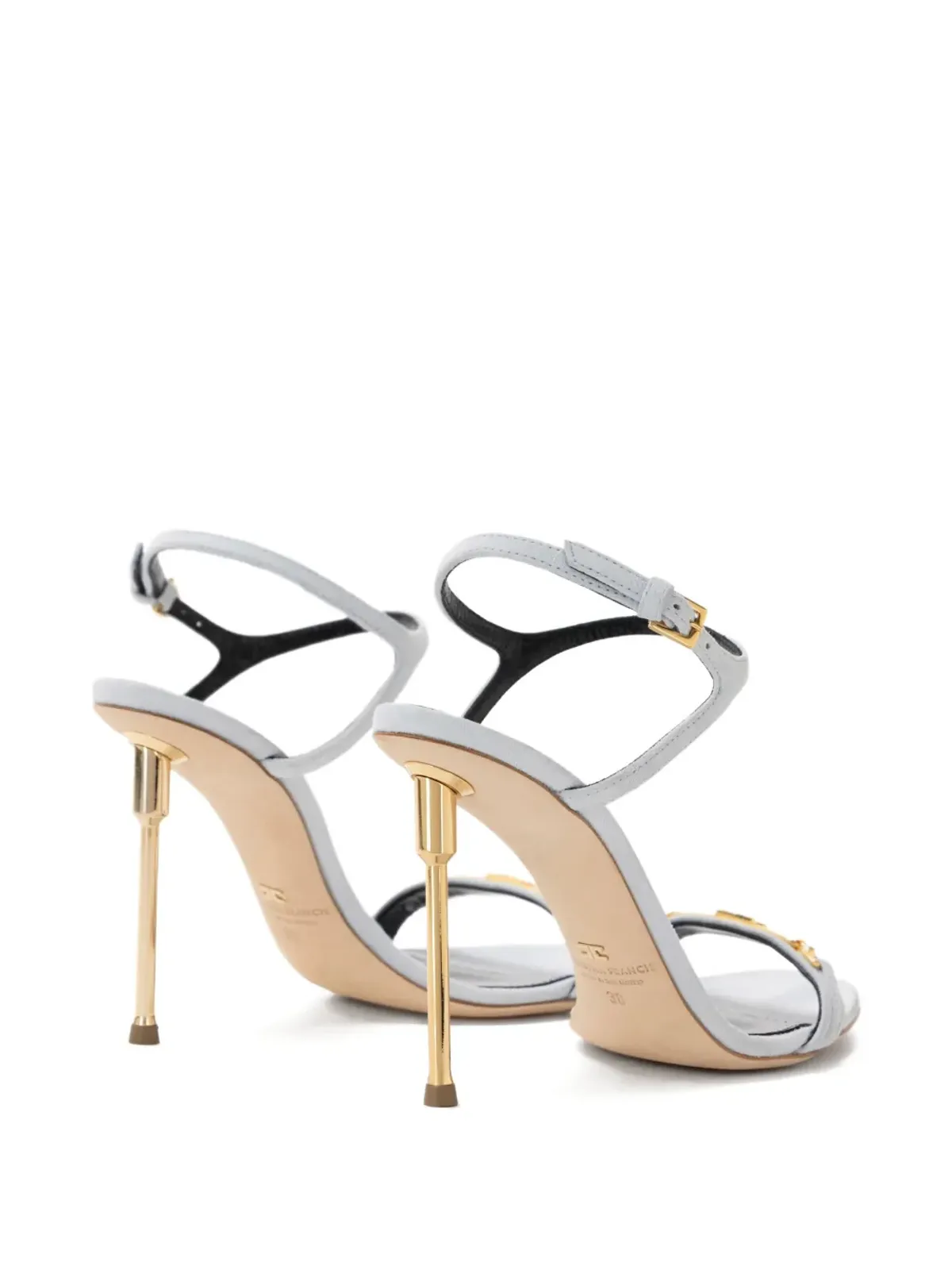 Elisabetta Franchi ストラップ付きハイヒールサンダル - 画像3