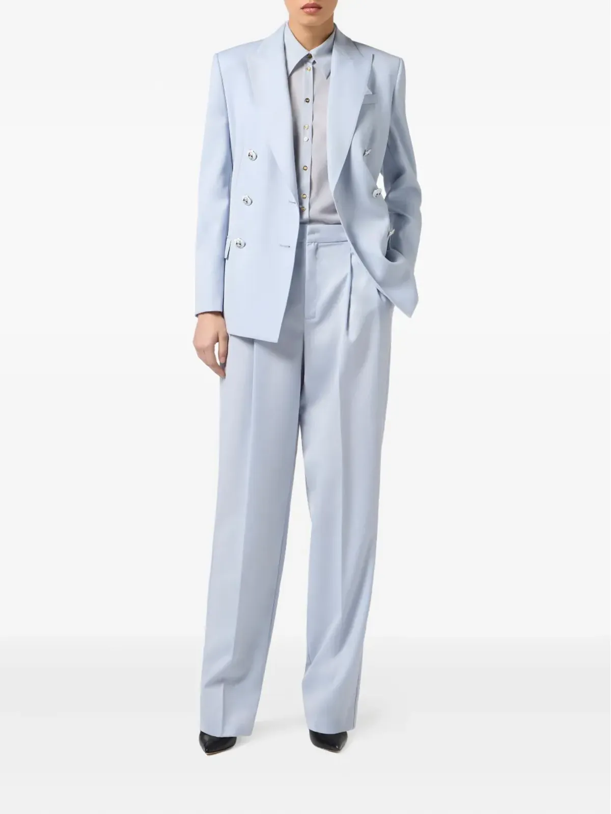 Elisabetta Franchi ダブルブレスト テーラードブレザー - 画像2