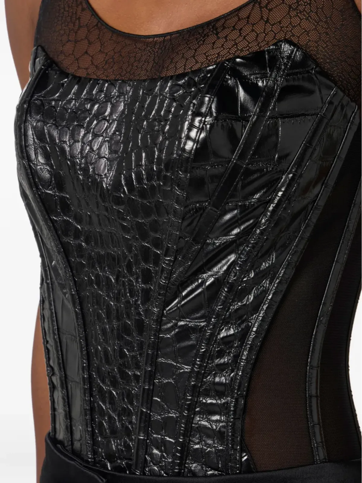 Elisabetta Franchi コルセットトップ - 画像5