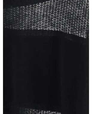 Fabiana Filippi メッシュインサート入りセーター - サムネイル3