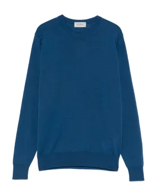John Smedley クルーネックセーター - Blue - サムネイル1